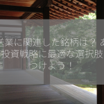 運送業に関連した銘柄は？ あなたの投資戦略に最適な選択肢を見つけよう！